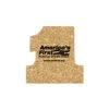 5" Standard Cork Number One Shape Coaster -Bar Supply Store QPic 772