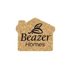 5" Standard Cork House Coaster