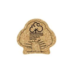 5" Standard Cork Tree Coaster