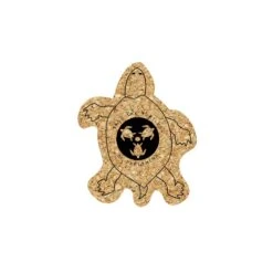 5" Standard Cork Turtle Coaster