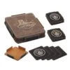 Leatherette Coasters 2 Leatherette Coasters -Bar Supply Store QPic 810