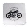 Custom Stainless Steel Square Coasters W/ 2 Color Imprint 2 Custom Stainless Steel Square Coasters W/ 2 Color Imprint -Bar Supply Store QPic 848