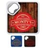 Good Value® Bottle Opener Coaster -Bar Supply Store QPic 853