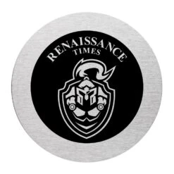 Round Stainless Steel Coasters (1 Color)