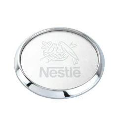 Danville Coaster - 4" Silver/Silver