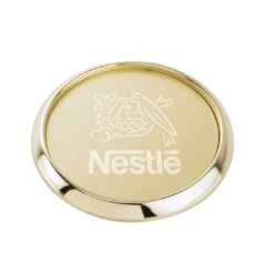 Danville Coaster - 4" Gold/Gold