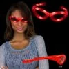 Light Up Red Flashing Glasses -Bar Supply Store QPic 914