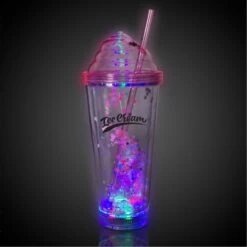 Pink Ice Cream LED Tumbler