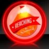 2" Digi-Printed Red Light-Up Circular Badge -Bar Supply Store QPic 959