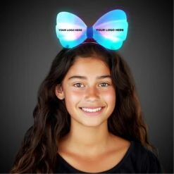 Light Up Oversized Bow Headband
