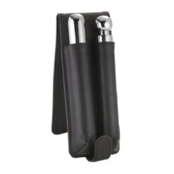 Tyrone 2pc Cigar/Flask In Leather Case